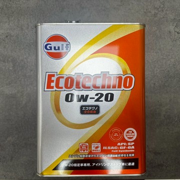 蝦皮精選 日本 海灣 Gulf ECO 0W20 4公升 0W-20 汽車機油 節能機油 原裝進口 嘉油站