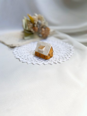 【好日戀物】德國vintage手繪鄉村系列造型迷你小屋收藏裝飾擺飾