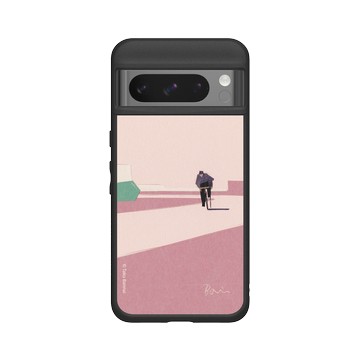 Pixel 8 Pro SolidSuit 黑 - Taku Bannai 坂内拓 - Kiro｜粉色騎行