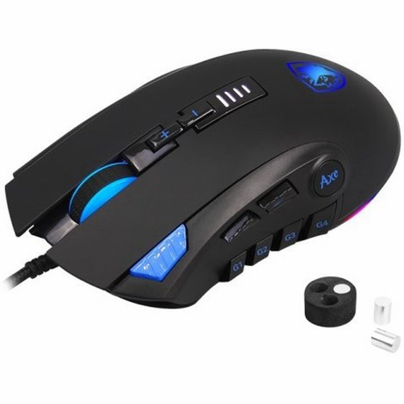 Gaming Goods Sades Axe S12 Fpsおよびmobaゲーマー向けに設計されたrgb ゲーミングマウス 通販 Lineポイント最大0 5 Get Lineショッピング