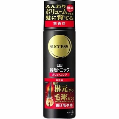 サクセス 薬用育毛トニック ボリュームケア 無香料(180g)/rrr