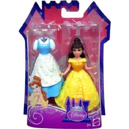 Mattel-Disney (ディズニー)Mini Princess Belle Fashion Set ドール