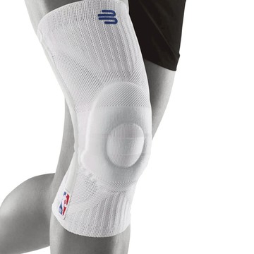 [秉宸] BAUERFEIND 保爾範 NBA 專業運動護膝 德國製 護具 運動護具 白 單入裝 700001