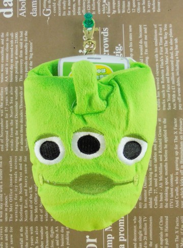 【震撼精品百貨】Metacolle 玩具總動員-票夾夾/套-三眼怪圖案-綠色