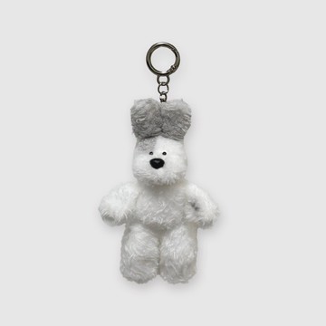 狗狗-銀色 PIPI 鑰匙圈 2