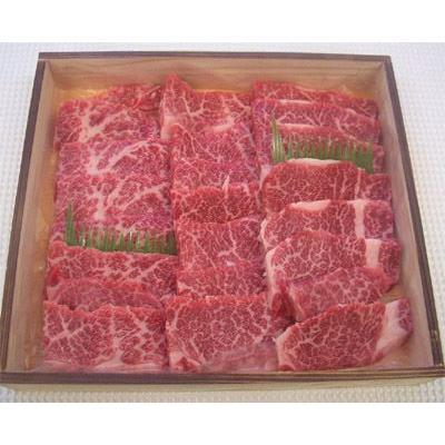 甲州ワインビーフギフト箱入（上カルビ焼肉用）500ｇ