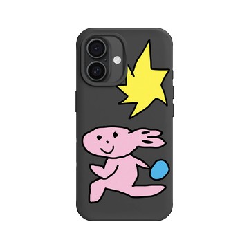 iPhone 16 SolidX 黑 - Noiinoii - 保齡球兔