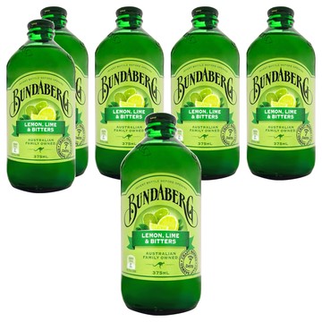 BUNDABERG 賓德寶 檸檬風味氣泡飲  375ml  6瓶