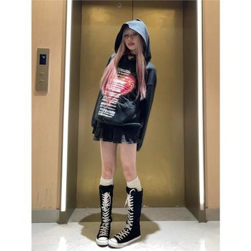 2023新款幫帆布鞋女內休閑鞋韓版百搭女式平跟鞋舞蹈拉鏈街舞鞋