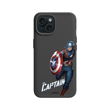 iPhone 15 SolidX 黑 - 迪士尼-漫威 Marvel - 美國隊長-準備任務