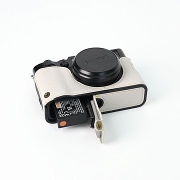 【台灣公司 可打統編】富士X100V相機包保護套x100v硬殼微單皮套真皮底座配件 手繩 肩帶 d7281