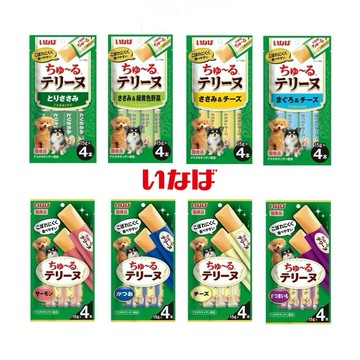 【蝦皮直營】CIAO INABA 汪啾嚕肉泥 犬用綜合營養食 4入x14g/條 狗 肉泥 日本原廠正貨 狗零食 純肉泥