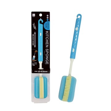 KOKUBO海綿伸縮洗杯刷 藍