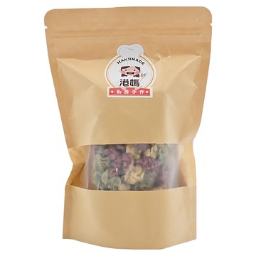 港媽私房手作 阿呷珍愛吃 手工無添加寶寶蔬果義大利麵 三寶花捲麵  150g  1包