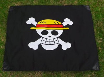 魯夫草帽海賊團海賊旗90cm 65cm 動漫周邊cos Cosplay 海賊王航海王one Piece Yahoo奇摩拍賣 Line購物