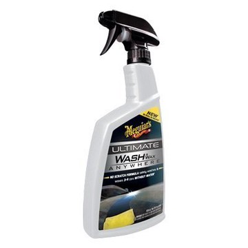Meguiar's Ultimate Wash & Wax Anywhere 美光 終極免水洗車蠟 G3626【299免運領券再享折扣】