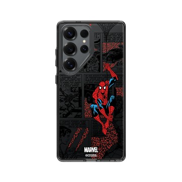 Galaxy S25 Ultra Clear 酷墨灰 - 迪士尼-漫威 Marvel - 蜘蛛人-漫畫風格