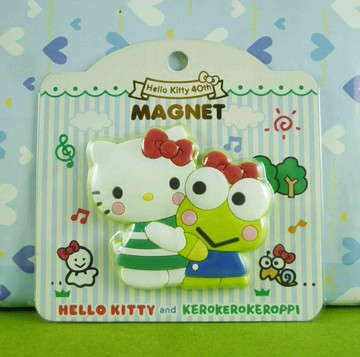 【震撼精品百貨】Hello Kitty 凱蒂貓 磁鐵 大眼蛙【共1款】 震撼日式精品百貨