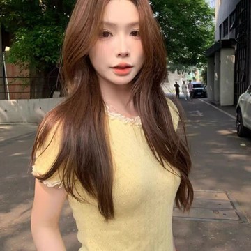 🍀店鋪上新🌱2026夏季新款冰絲短袖鏤空蕾絲拼色修身可愛甜美針織衫女上衣
