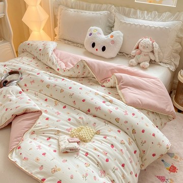 𝑩𝒆𝒚𝒂 ! 隔日配現貨🔥冬季暖被🔥韓風大豆纖維厚冬被 四季被 兒童被 羽絨被 冬天棉被 被芯 豆豆被 雙人被子