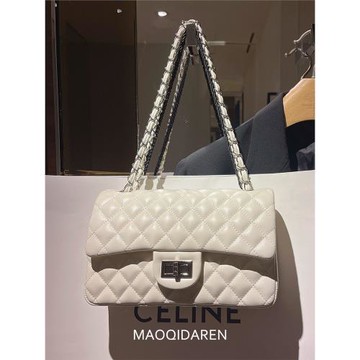 貓七大人小香風小眾菱格鏈條包百搭時尚潮2025新款單肩斜挎包包女