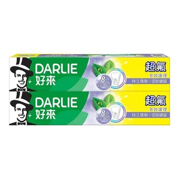 好來 超氟 多效護理牙膏(180g*2入) 牙膏