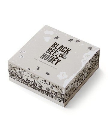 Black Bee Honey The 4 Seasons Mini Honey Jar Gift Set