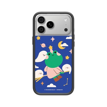 iPhone 18 Pro Max Mod NX -邊框背蓋組合 (相機按鈕) 黑 - Niniwanted - Frog Wizard