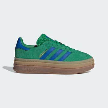 Adidas Gazelle Bold W [IE1370] 女 運動休閒鞋 復古 厚底 舒適 百搭 綠 藍