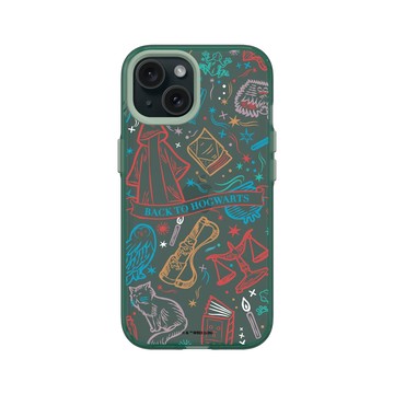iPhone 15 Clear 憂墨綠 - 哈利波特 Harry Potter - 繽紛趣味生活