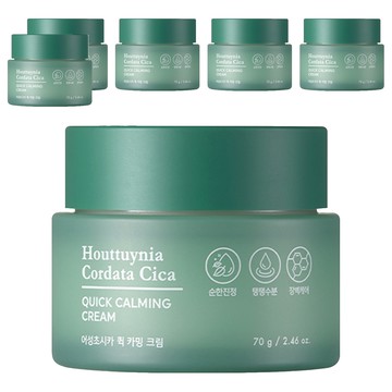TONYMOLY 魚腥草舒緩保濕霜 快速鎮靜霜 70g / 2.46 oz.  6罐