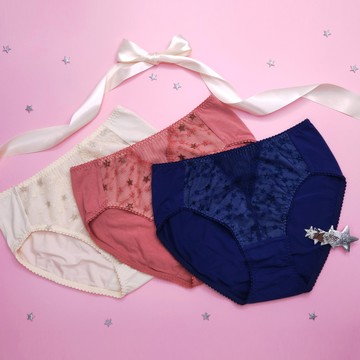 【瑪登瑪朵】無敵美G 中腰三角棉褲(希臘藍/蜜磚粉/璀璨黃)