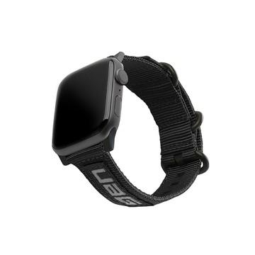 UAG Apple Watch 38/40/41/42(S10/11/12)mm Nato環保錶帶-黑