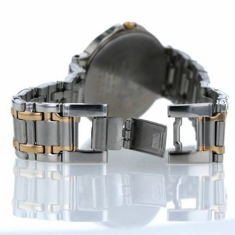 セイコー SEIKO ソーラー デイト V182-0C20 ソーラー シルバー