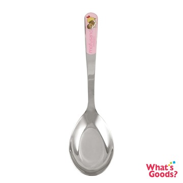 Mofusand貓福珊迪 可愛不鏽鋼湯匙/餐匙(粉色)