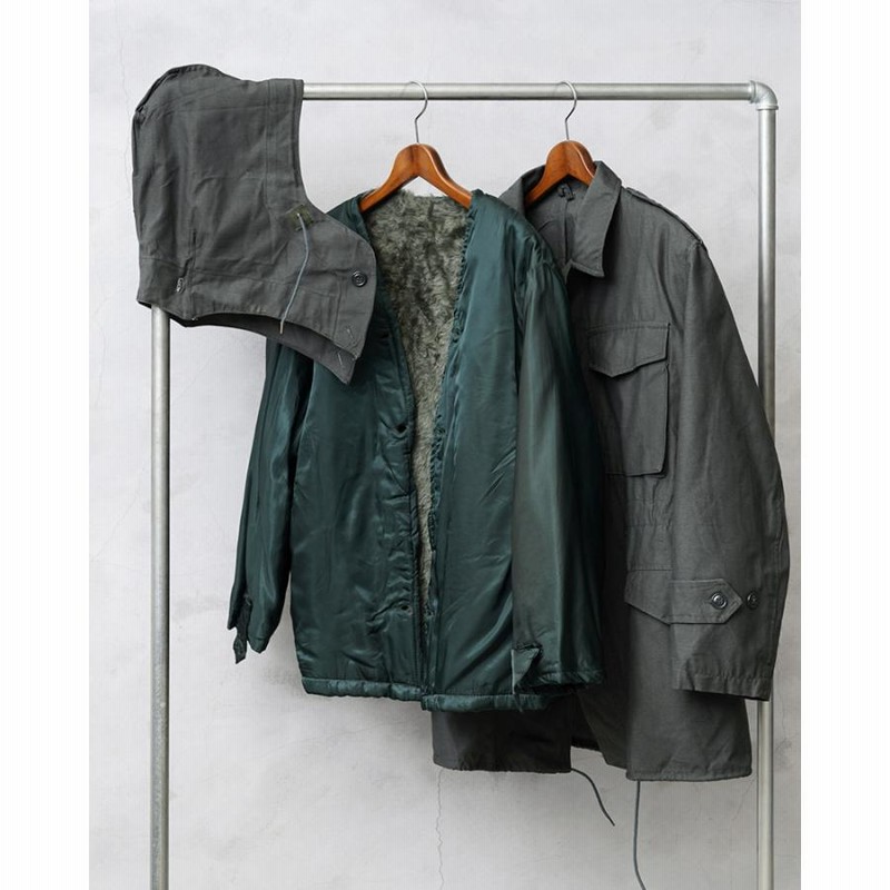 ダークグレー ミリタリージャケット PRADA ミリタリージャケット