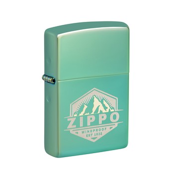 Zippo 【官方授權店】Zippo Badge Design ZIPPO地標設計防風打火機