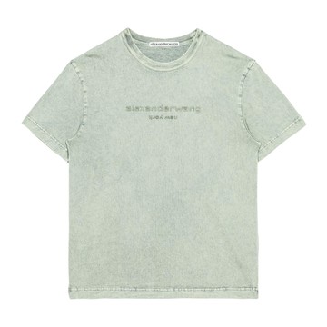 alexanderwang 棉質平紋針織布雙色t 恤