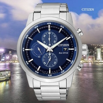 CITIZEN 星辰 Chronograph 光動能 三眼 碼錶計時 男錶 手錶 CA0610-52L 送禮 禮物 推薦