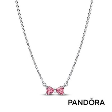 【Pandora官方直營】璀璨蝴蝶結項鏈