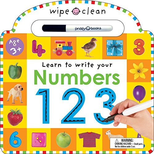 Learn To Write Your Numbers (Wipe Clean)