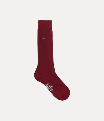 Vivienne Westwood Uni Sock Cotton Red 6-8 Unisex