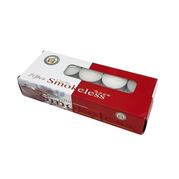 新無煙茶燭/蠟燭/氣氛製造者/求婚蠟燭(20入)-1盒
