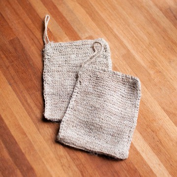 天然蕁麻纖維去角質肥皂套_公平貿易