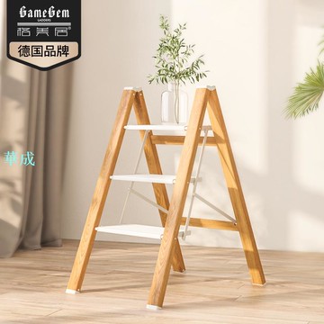 摺疊梯家用梯子 多功能花架梯 凳置物架加厚鋁合金家用人字梯