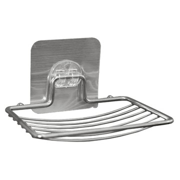 無痕不鏽鋼肥皂架 13 x 9 x 8cm  1個