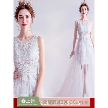 季末特惠 季末特惠 夢幻新娘旅拍外景海景輕婚紗禮服907批發