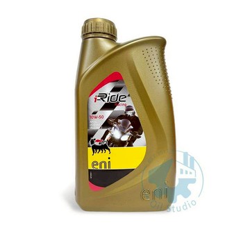 《油工坊》【整箱１２罐】ENI I RIDE 4T RACING 10W50  重機 MA2 長效合成 4T 義大利原裝