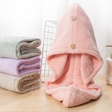 干發帽女超強吸水速干包頭巾洗頭帽子擦頭發毛巾神器雙層加厚浴帽