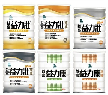 益力壮均衡配方粉劑 益力康、益力壮、益力康高纖、益力壮PLUS、益力壮經典、益力壮PLUS經典 憨吉小舖